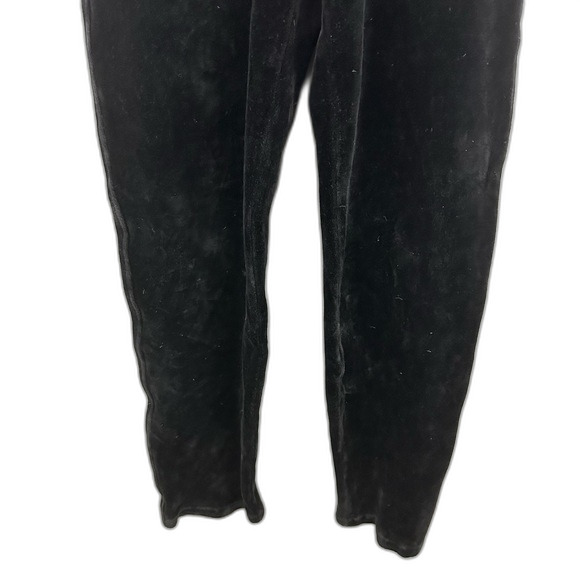 Kenzie Black Velvet Pants Size European 38/US 6 - Picture 8 of 13